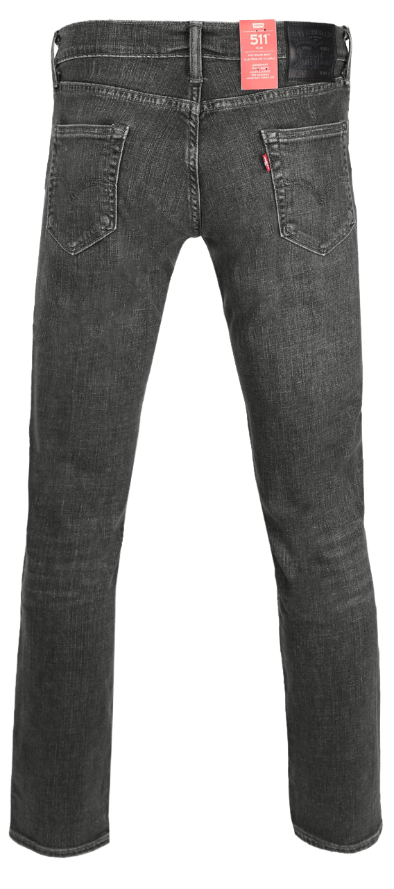 Levis 511 Slimstretch Greywashed Hinten