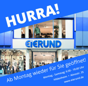 Wir dürfen wieder öffnen!