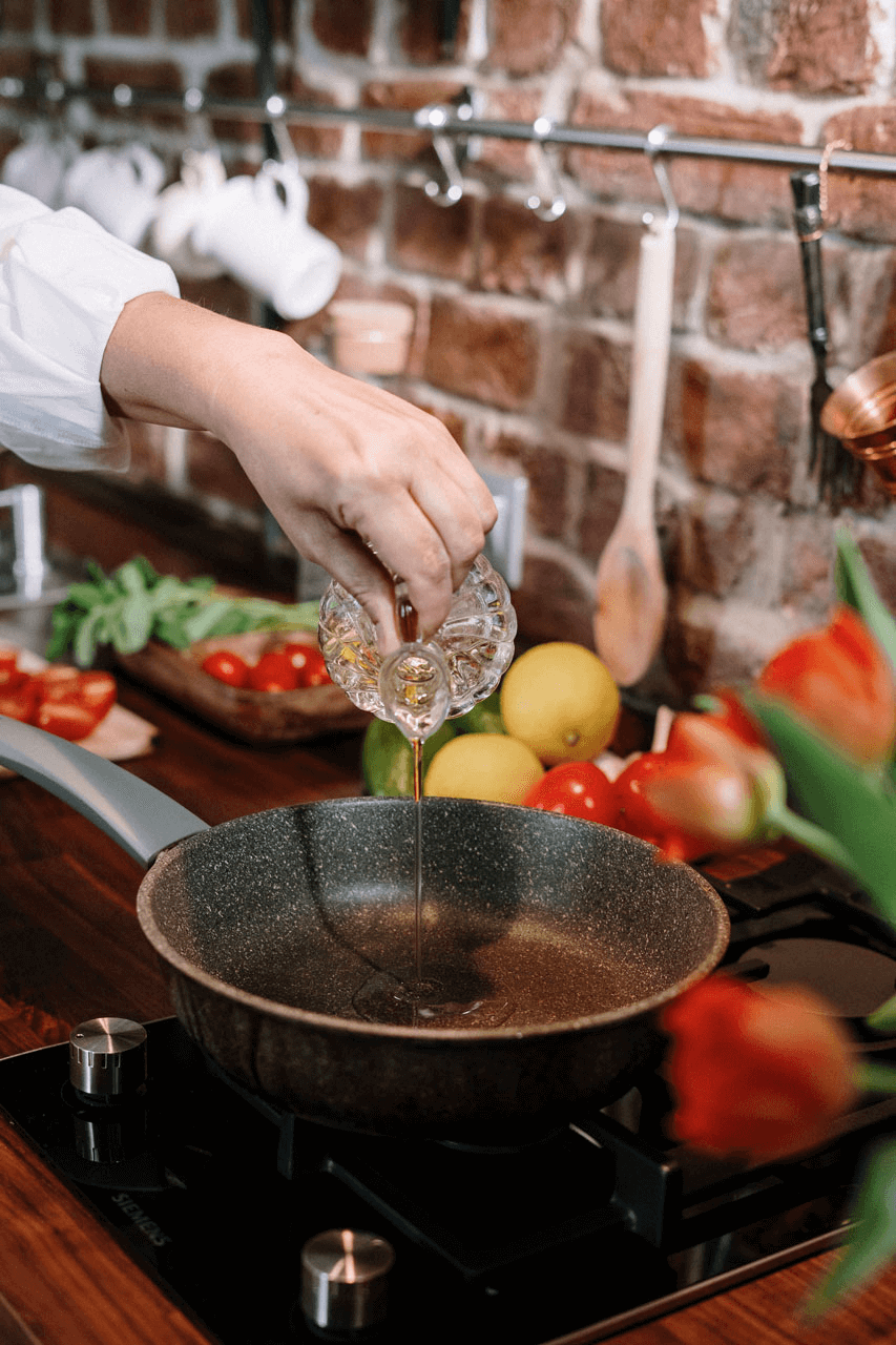 Flecken bleiben beim Kochen häufig nicht aus