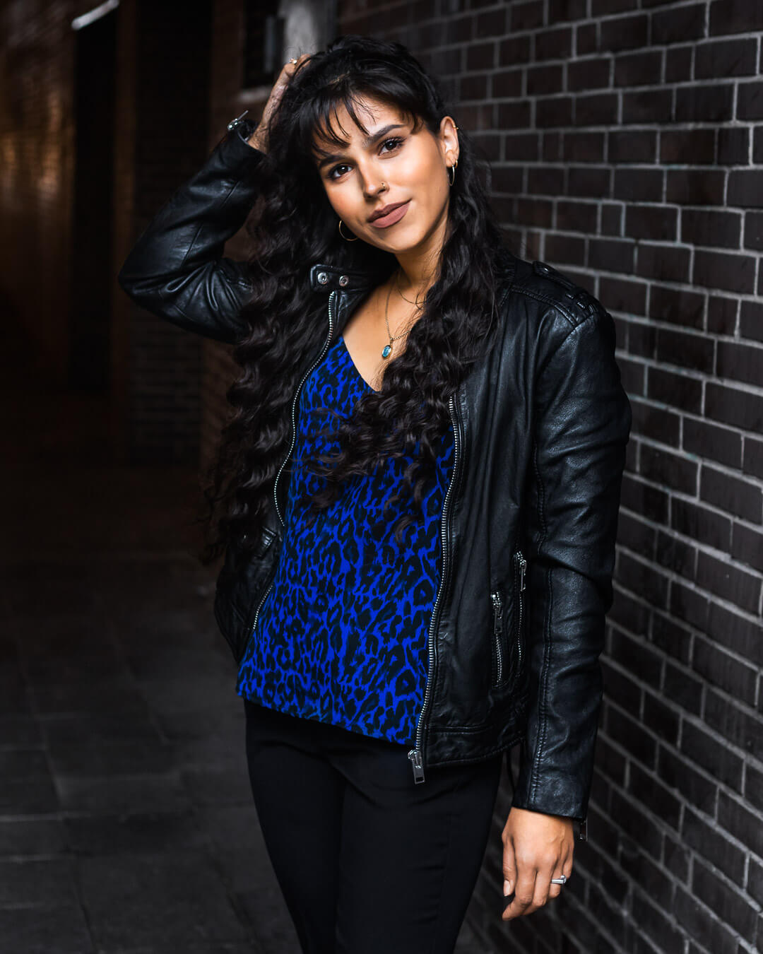 Klassische Lederjacke Klassische Lederjacke