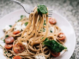 Lebensmittelallergie Notfallset Ein Teller Spaghetti